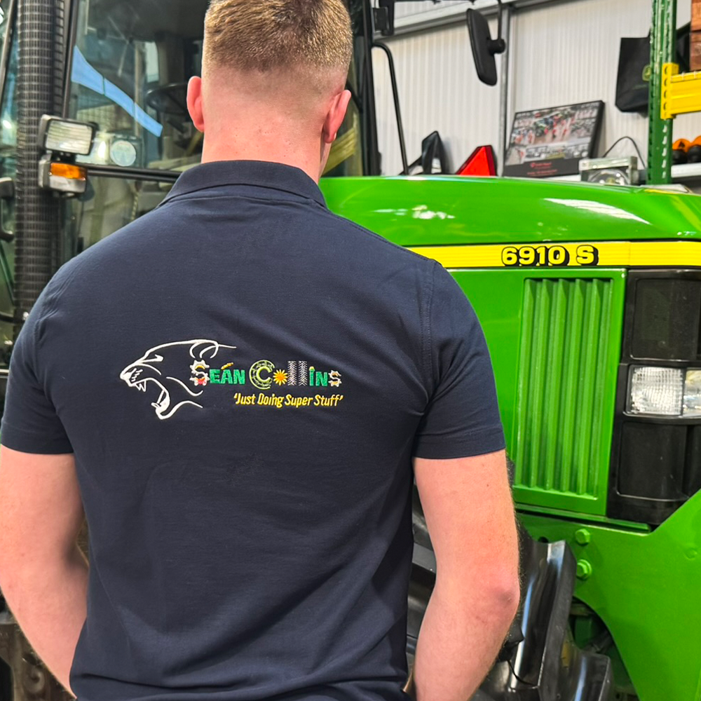 Sean Collins Agri Navy Polo