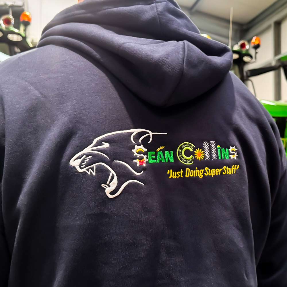 Sean Collins Agri Adult Hoodie Navy