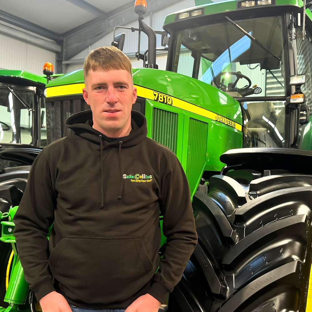 Sean Collins Agri Adult Hoodie Black