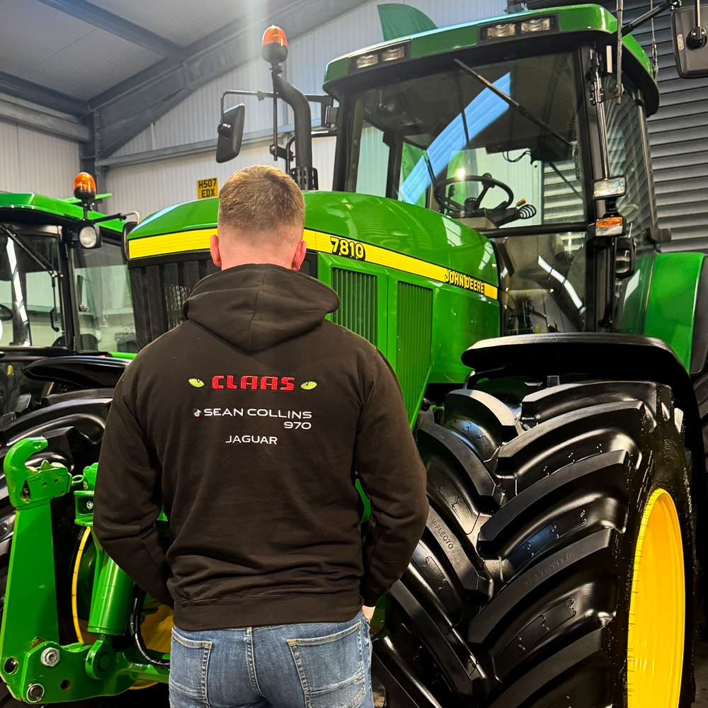 Sean Collins Agri Adult Hoodie Black