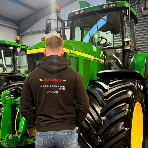 Sean Collins Agri Adult Hoodie Black