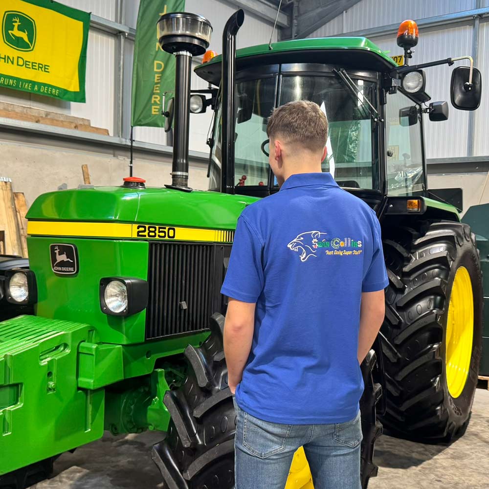 Sean Collins Agri Adult Polo Blue