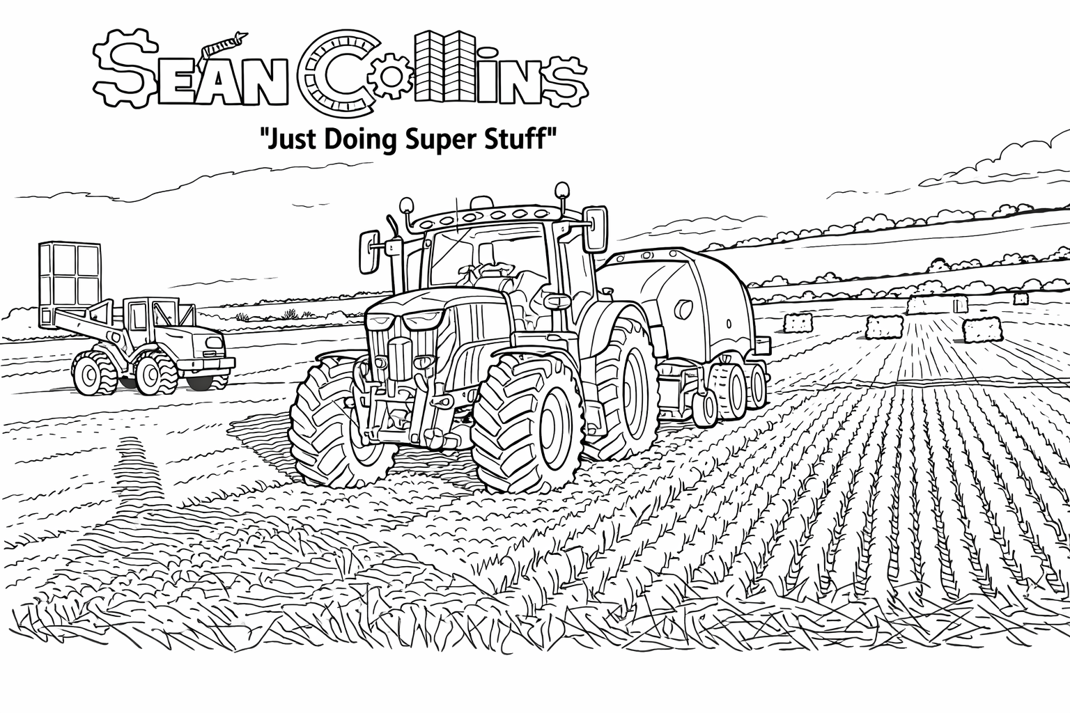 Sean Collins Colouring Sheet (FREE DOWNLOAD)