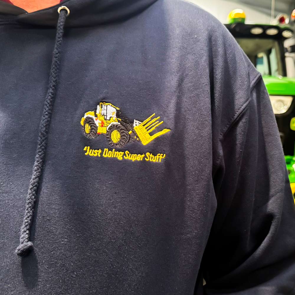 Sean Collins Agri Adult Hoodie Navy