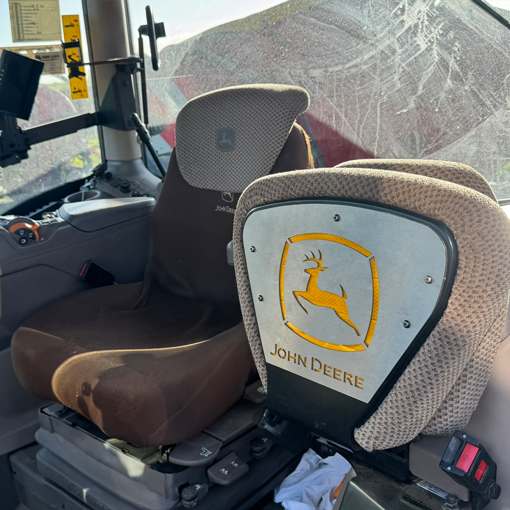 John Deere Passenger Seat Plate