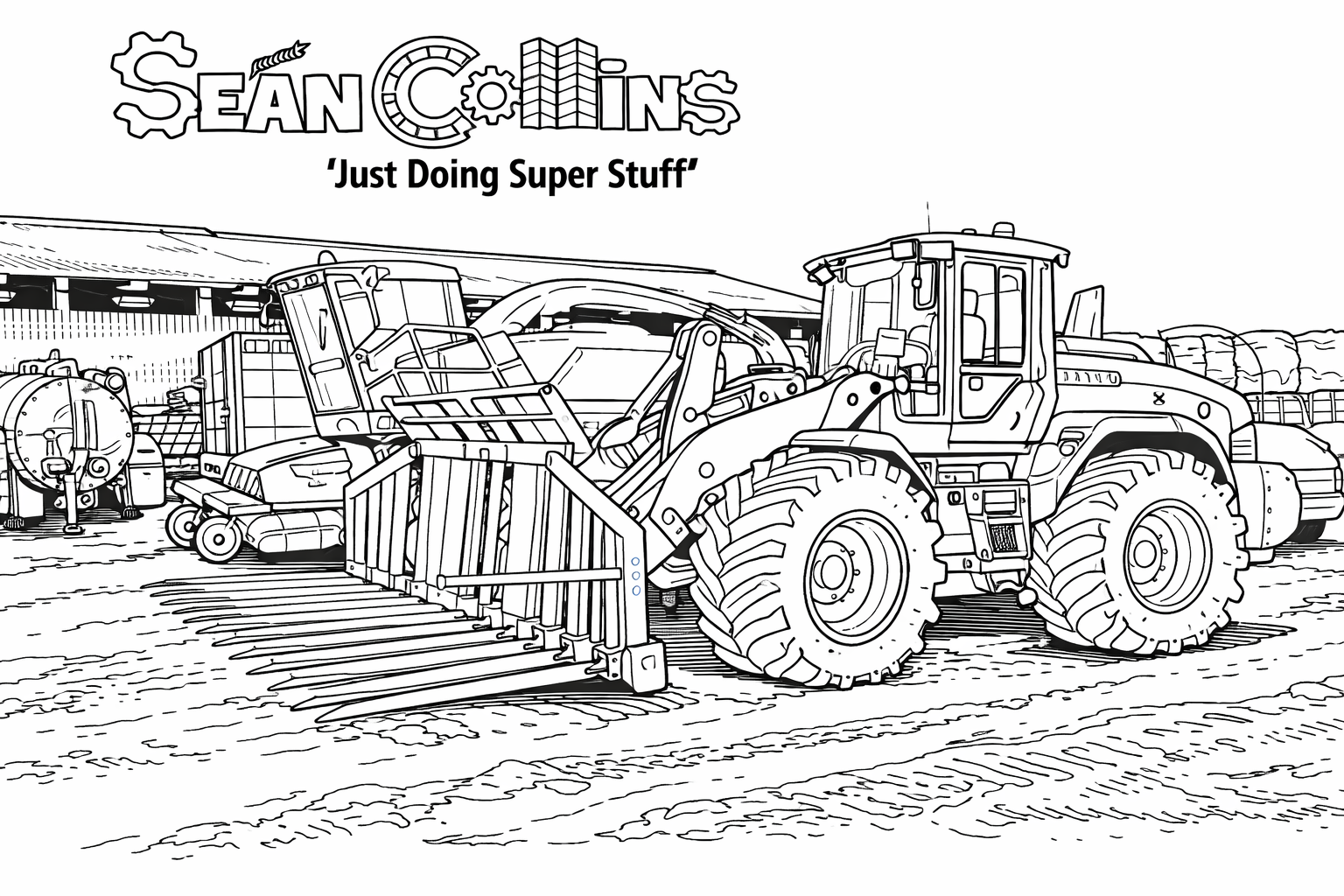 Sean Collins Colouring Sheet (FREE DOWNLOAD)