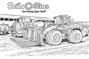Sean Collins Colouring Sheet (FREE DOWNLOAD)