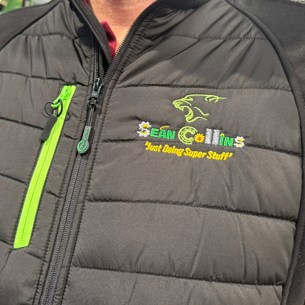 Sean Collins Agri Padded Gilet Black