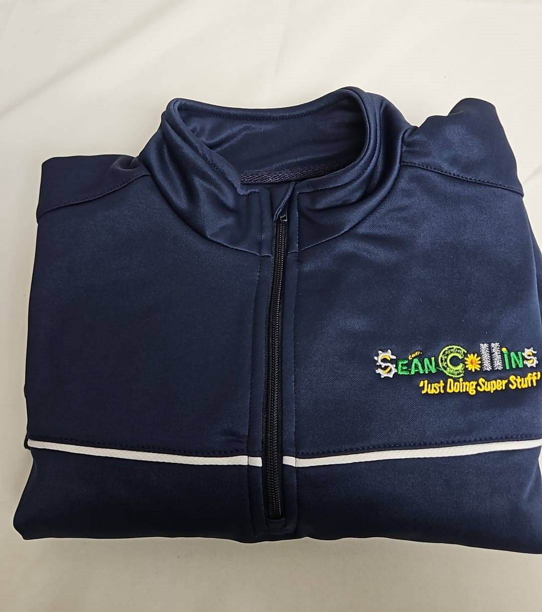 Navy ¼ Zip – Sean Collins Edition