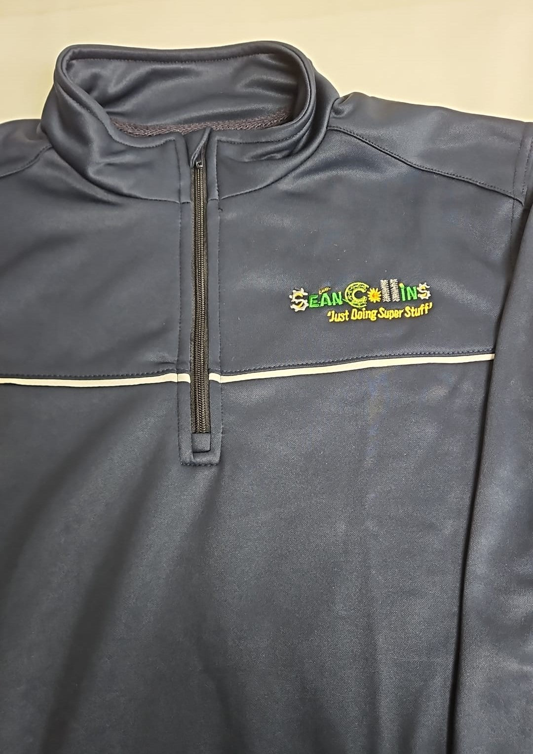 Navy ¼ Zip – Sean Collins Edition