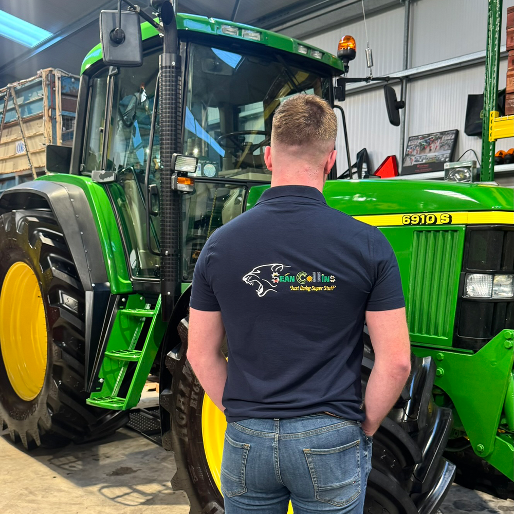 Sean Collins Agri Navy Polo