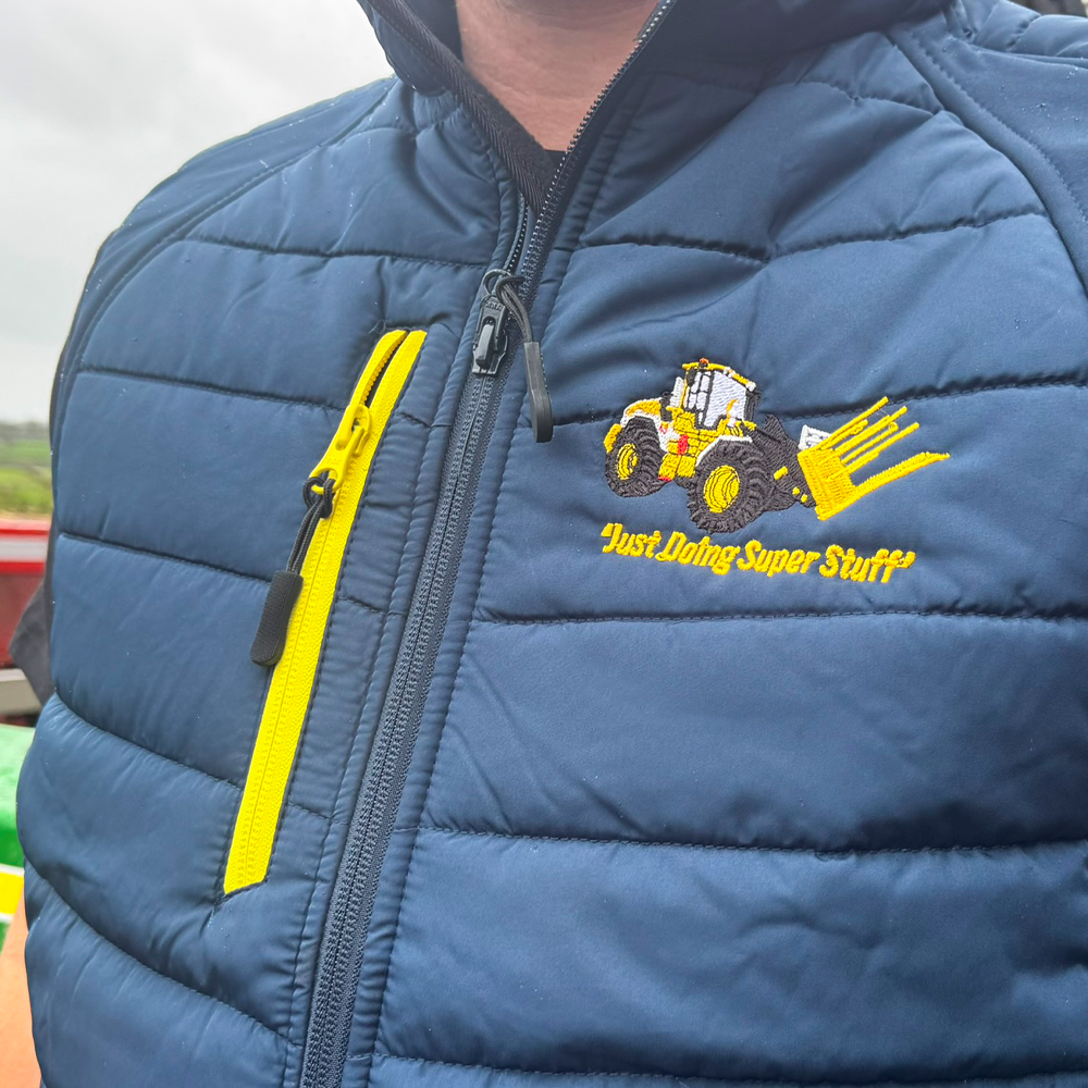 Sean Collins Agri Padded Gilet Navy