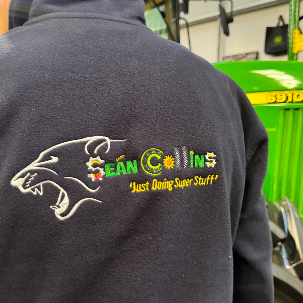 Sean Collins Agri Navy Fleece