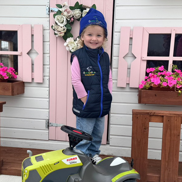 Sean Collins Agri Navy / Royal Junior Bodywarmer