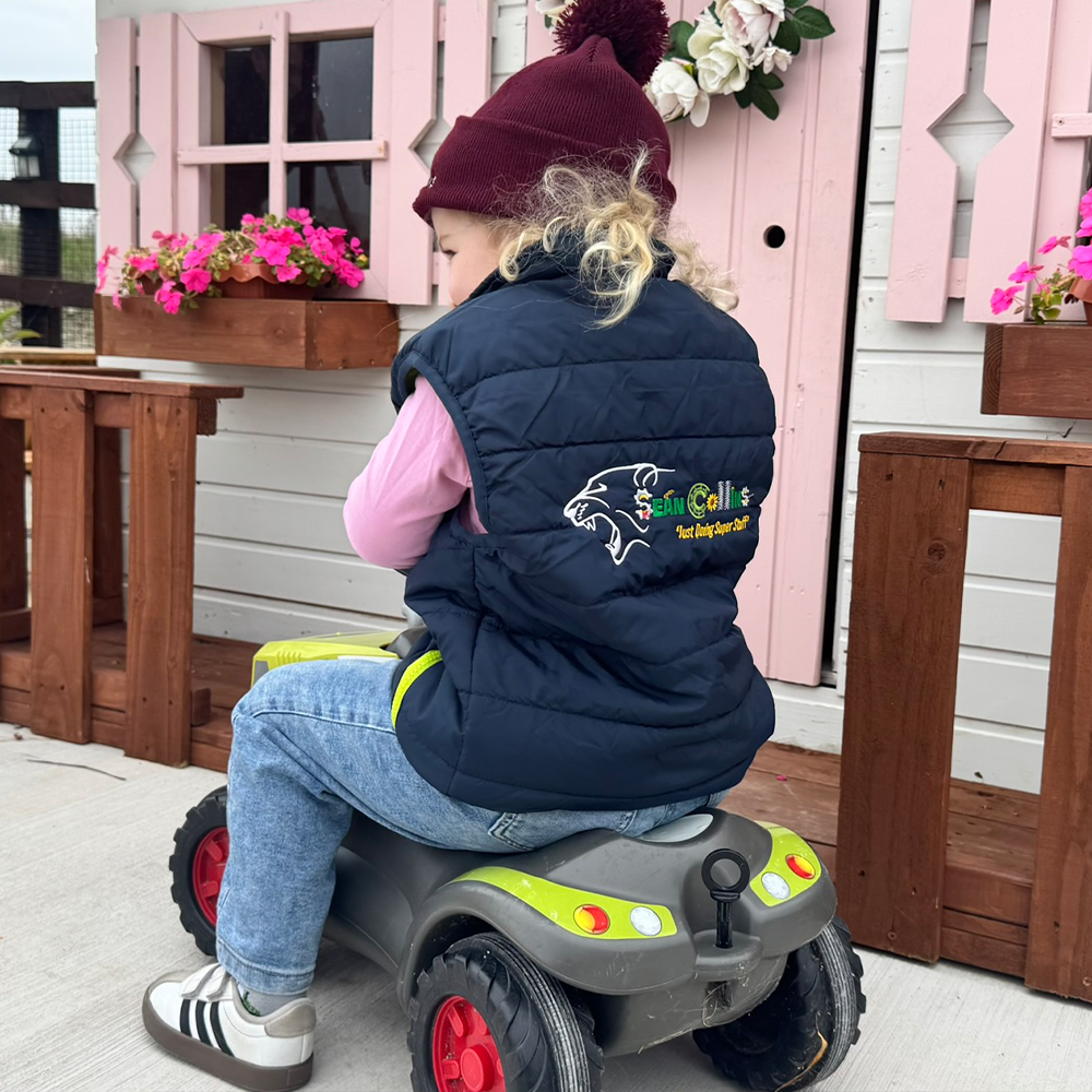 Sean Collins Agri Navy / Royal Junior Bodywarmer