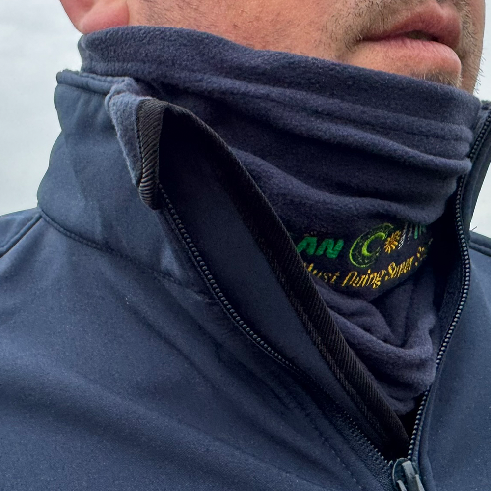 Sean Collins Agri Fleece Snood Navy