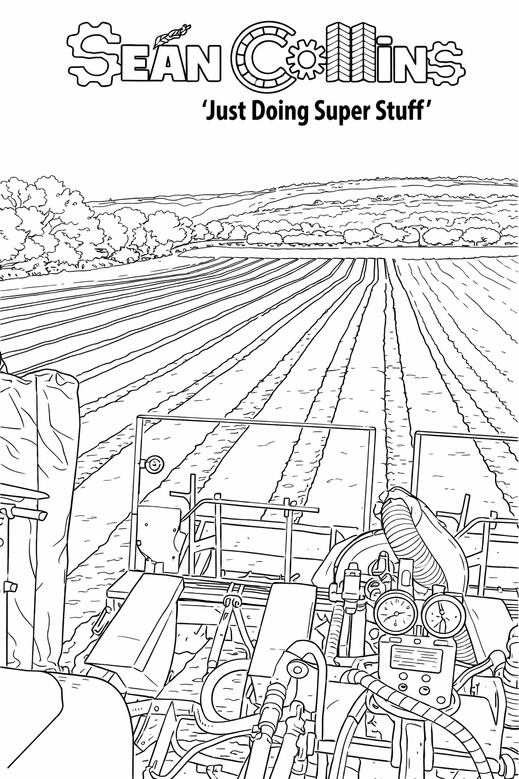 Sean Collins Colouring Sheet (FREE DOWNLOAD)