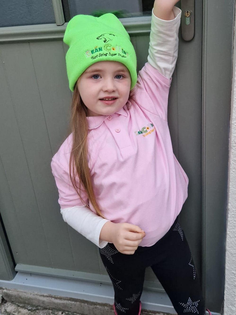 Sean Collins Agri Kids Polo Pink