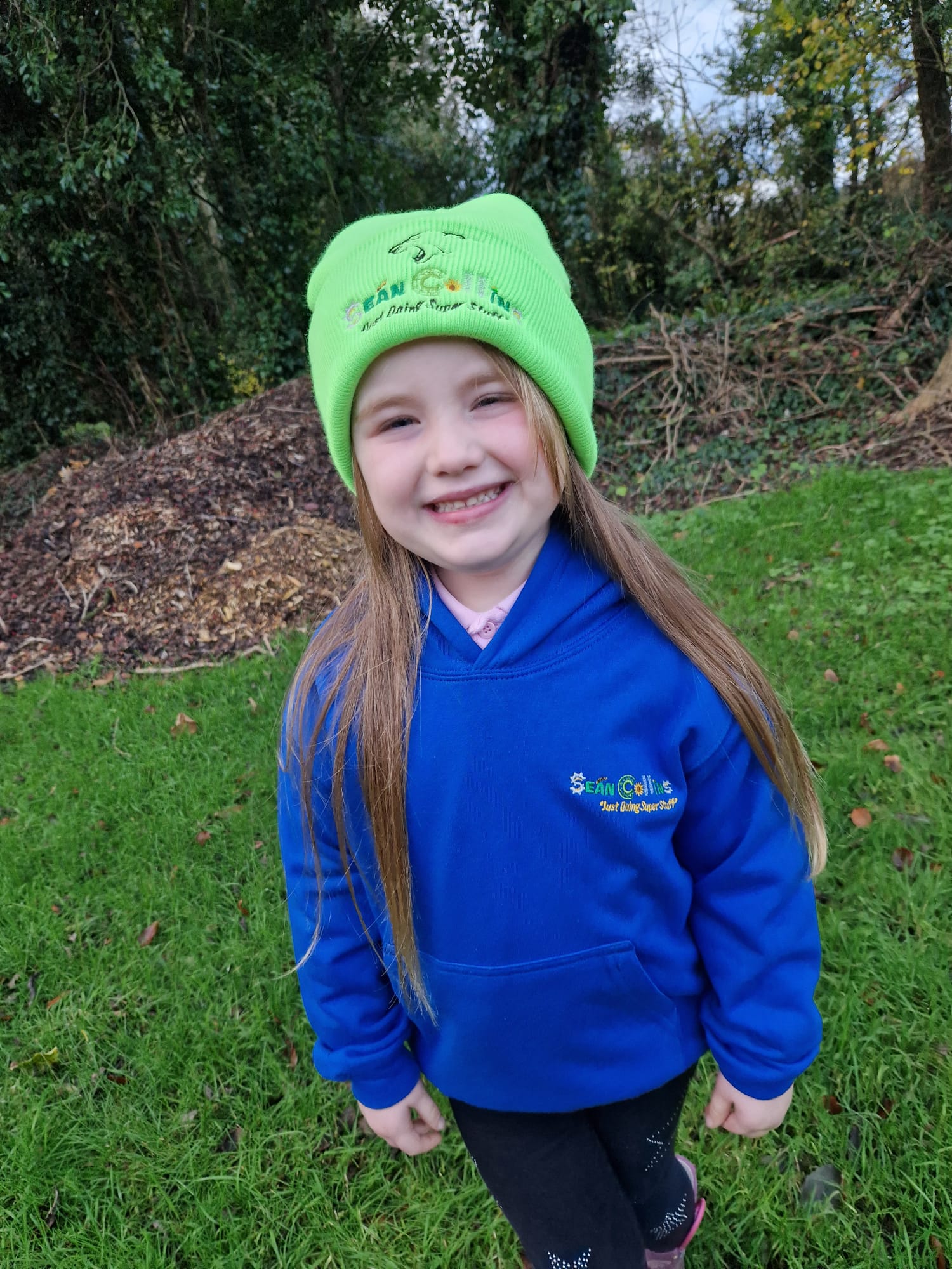 Sean Collins Agri Kids Hoodie Royal Blue