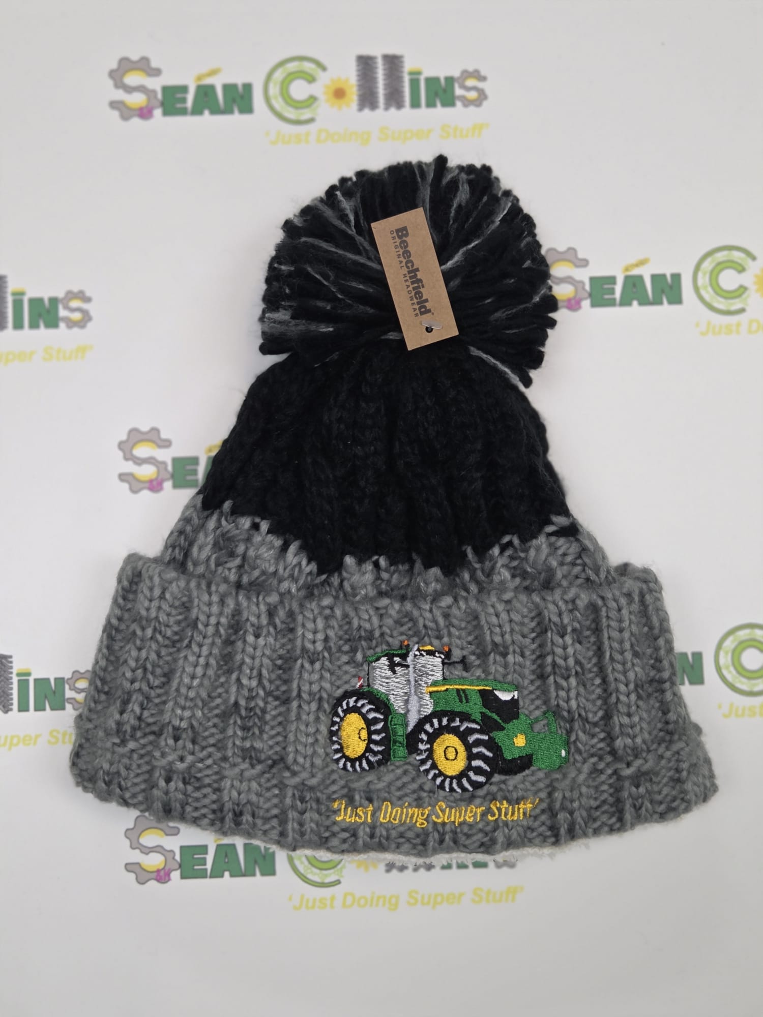 Heavy Weight Tractor Bobble Hat
