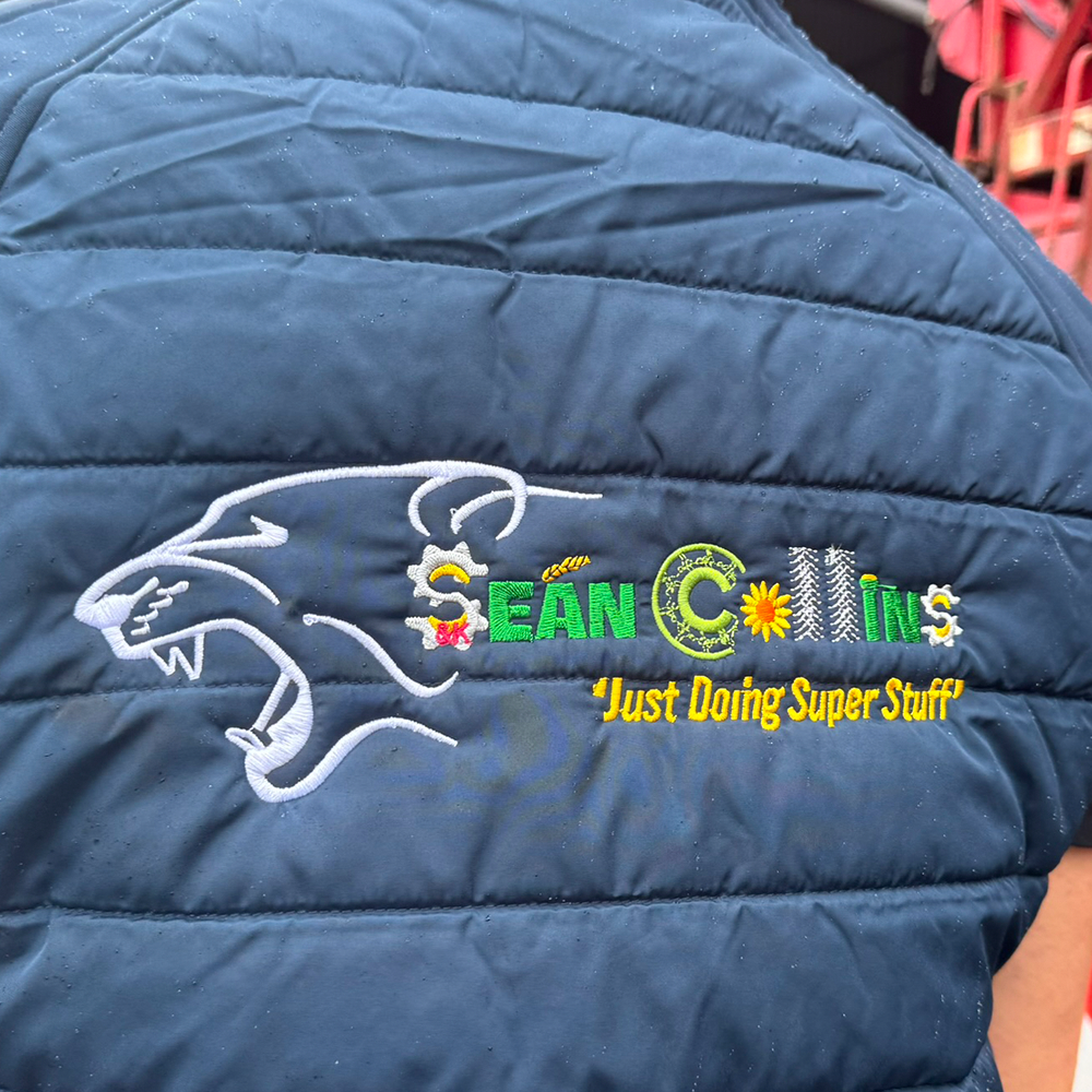 Sean Collins Agri Padded Gilet Navy