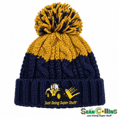 Heavy Weight Loader Bobble Hat – front view